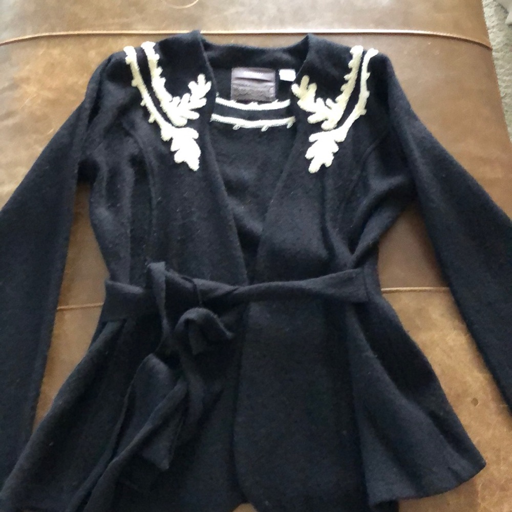 Anthropologie Guinevere Wrap Sweater